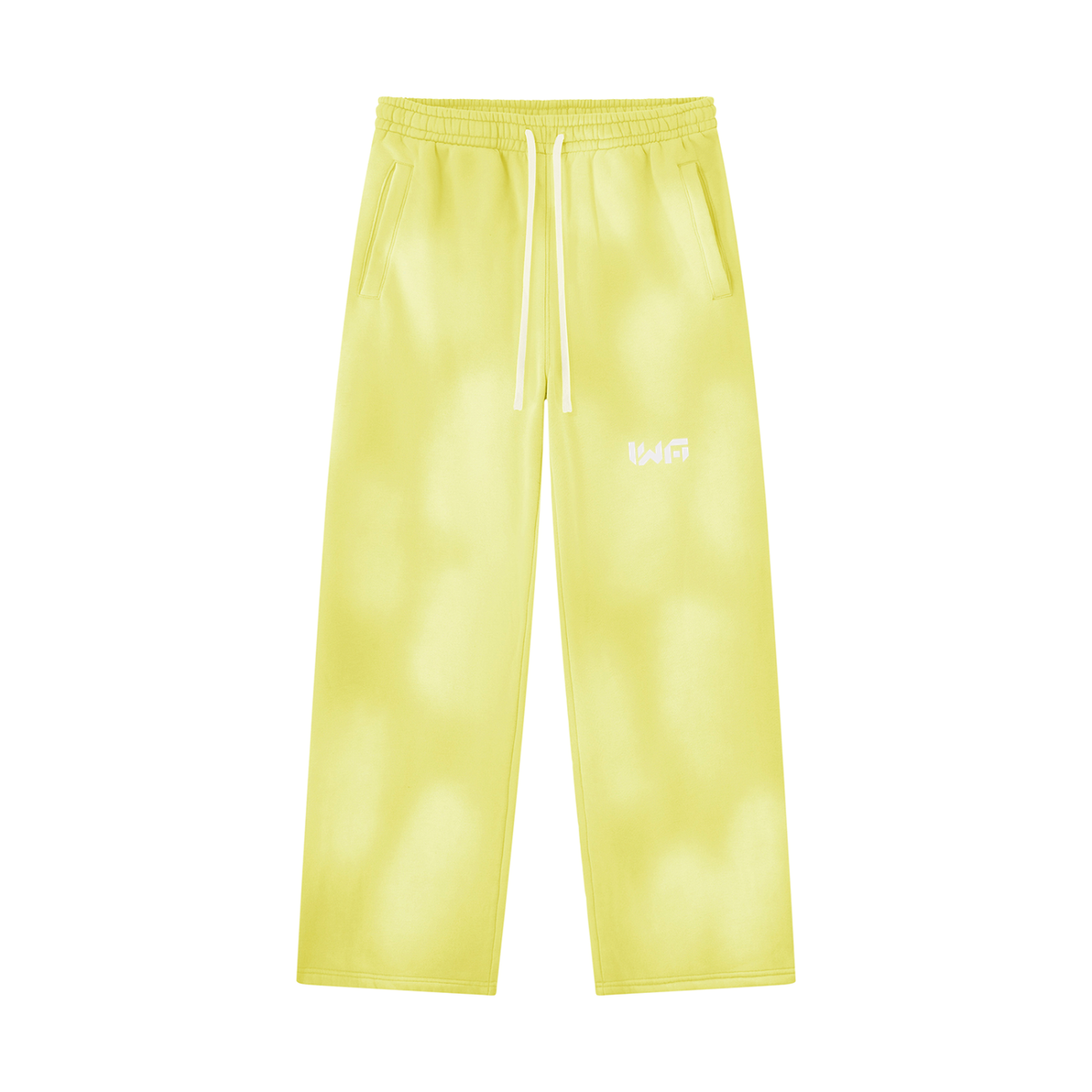 Unisex Sunfade Wide Leg Fleece Sweatpants