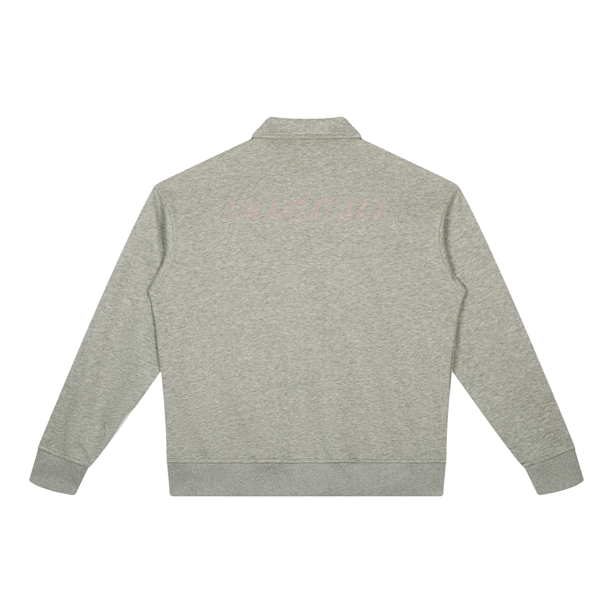 Unisex Boxy Quarter-Zip Sweatshirt