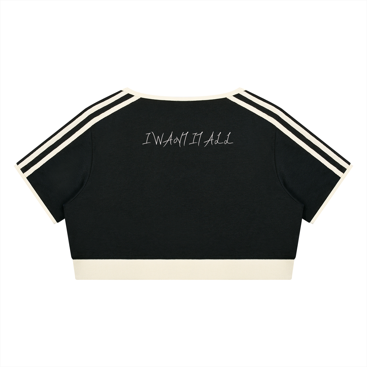 Women’s Color Block Crop T-Shirt