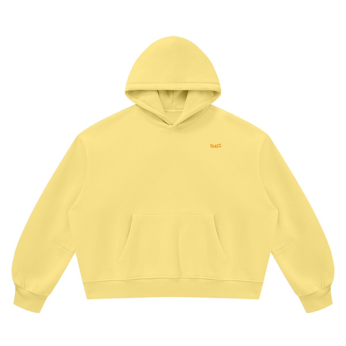 Unisex Vintage Wash Boxy Fleece Hoodie