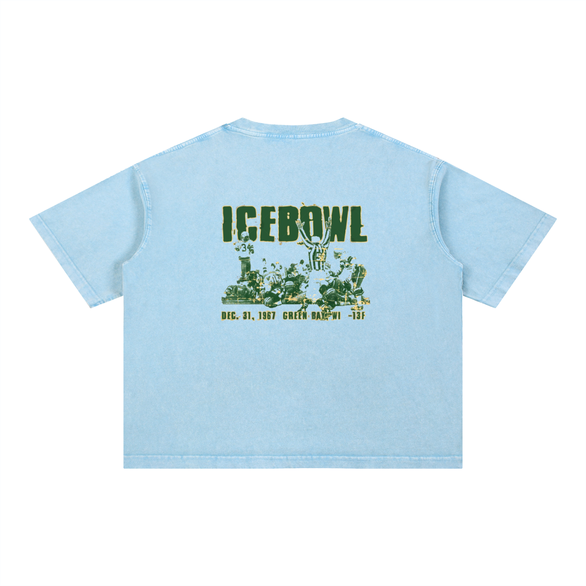 Mineral Wash Boxy Cotton T-Shirt