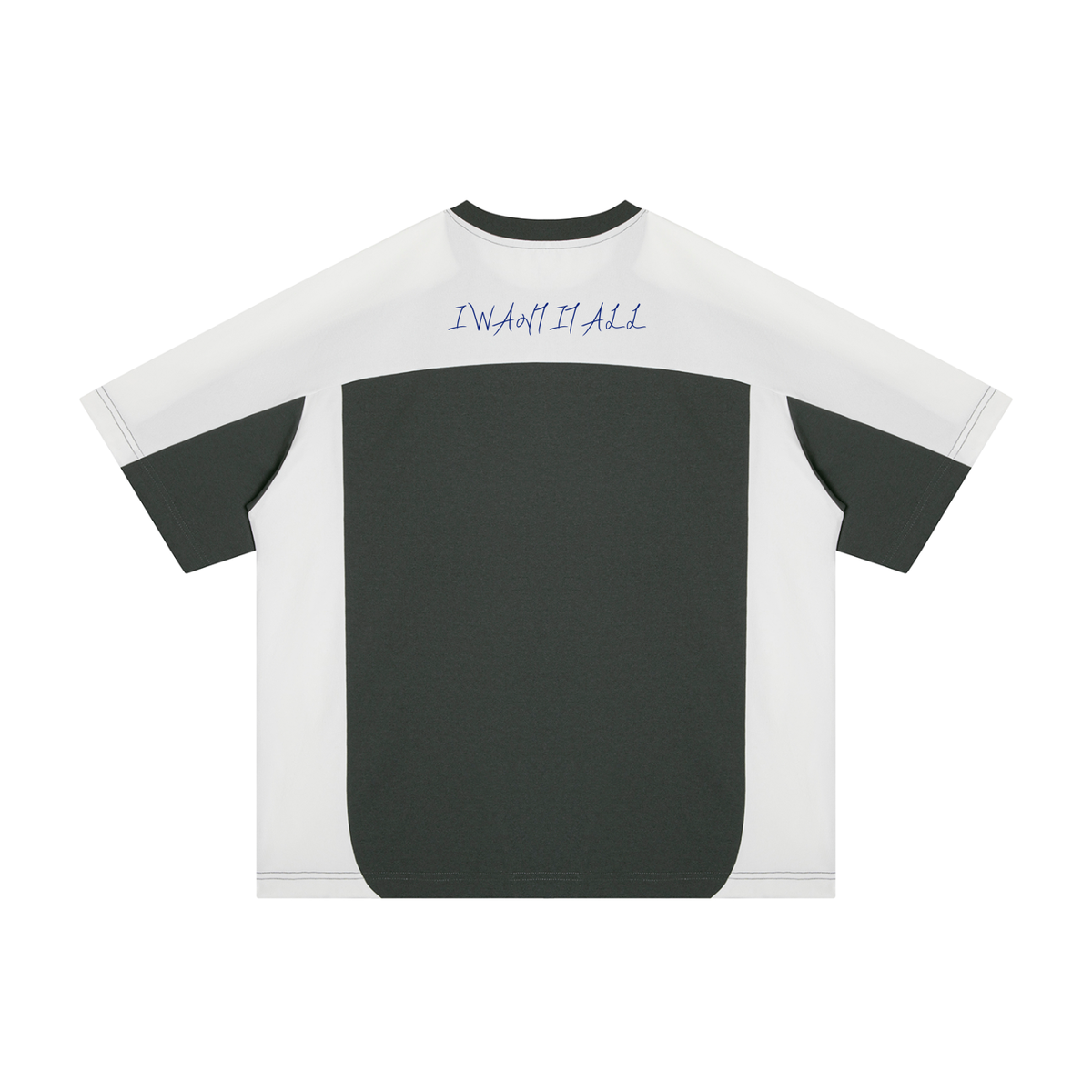 Unisex Color Block Loose T-Shirt