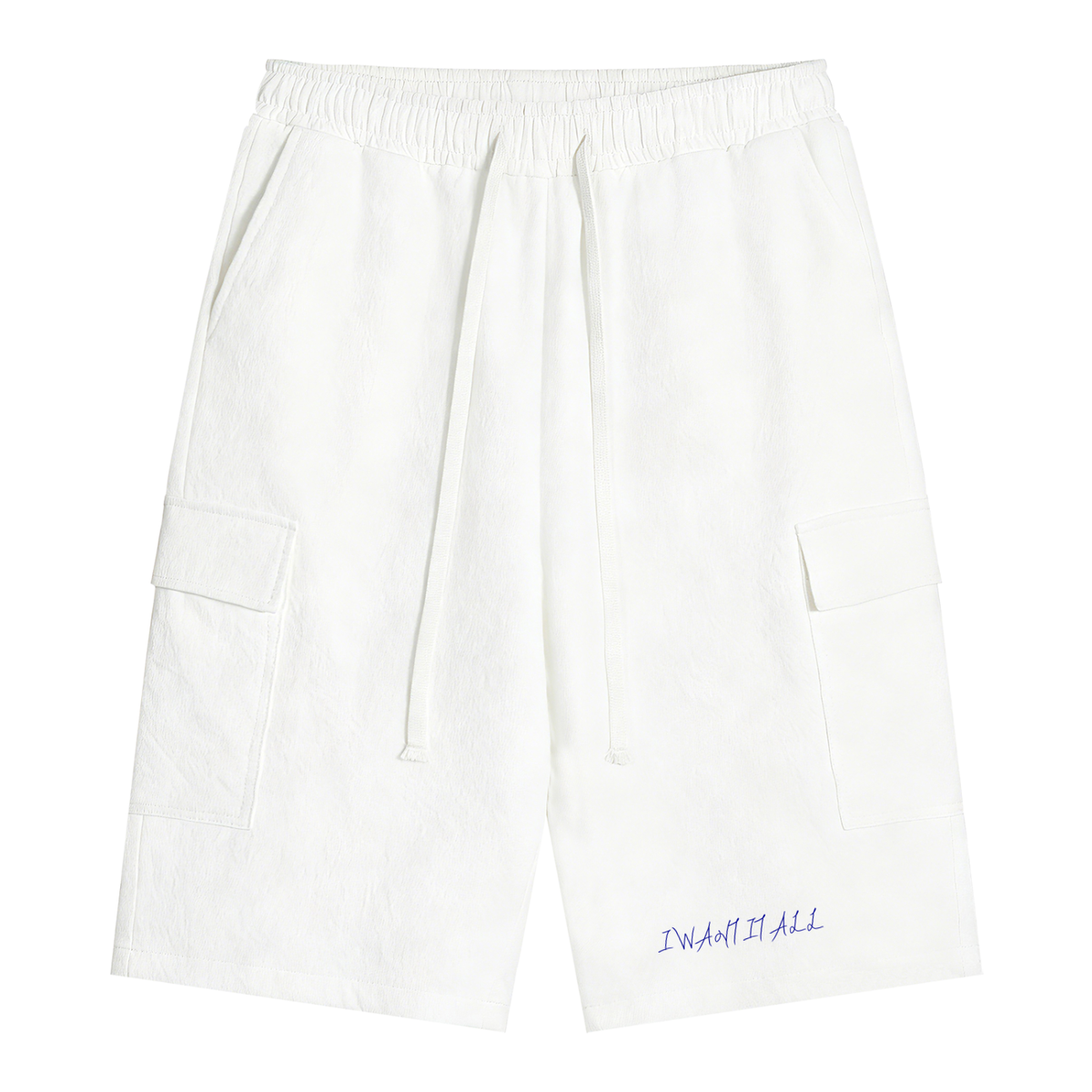 Unisex Drawstring Cargo Shorts