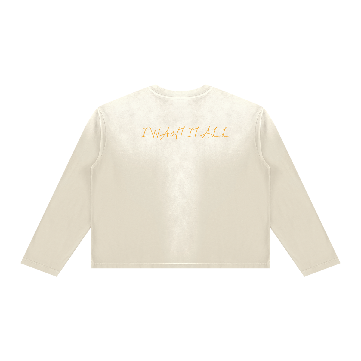 Unisex Sunfade Boxy Long Sleeve T-Shirt