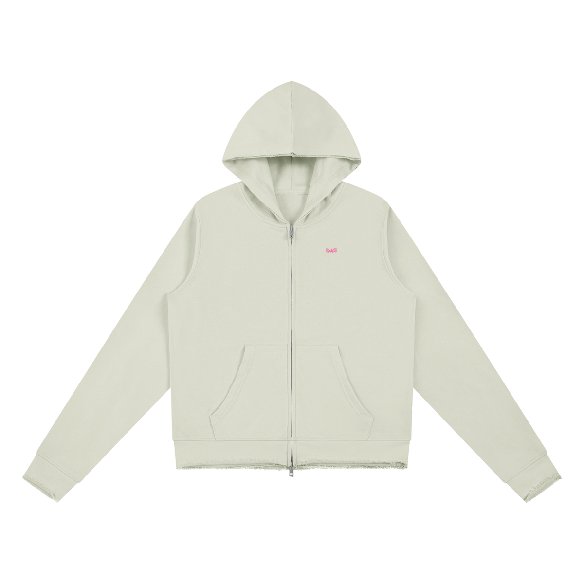 Women’s Raw Edge Full Zip Hoodie