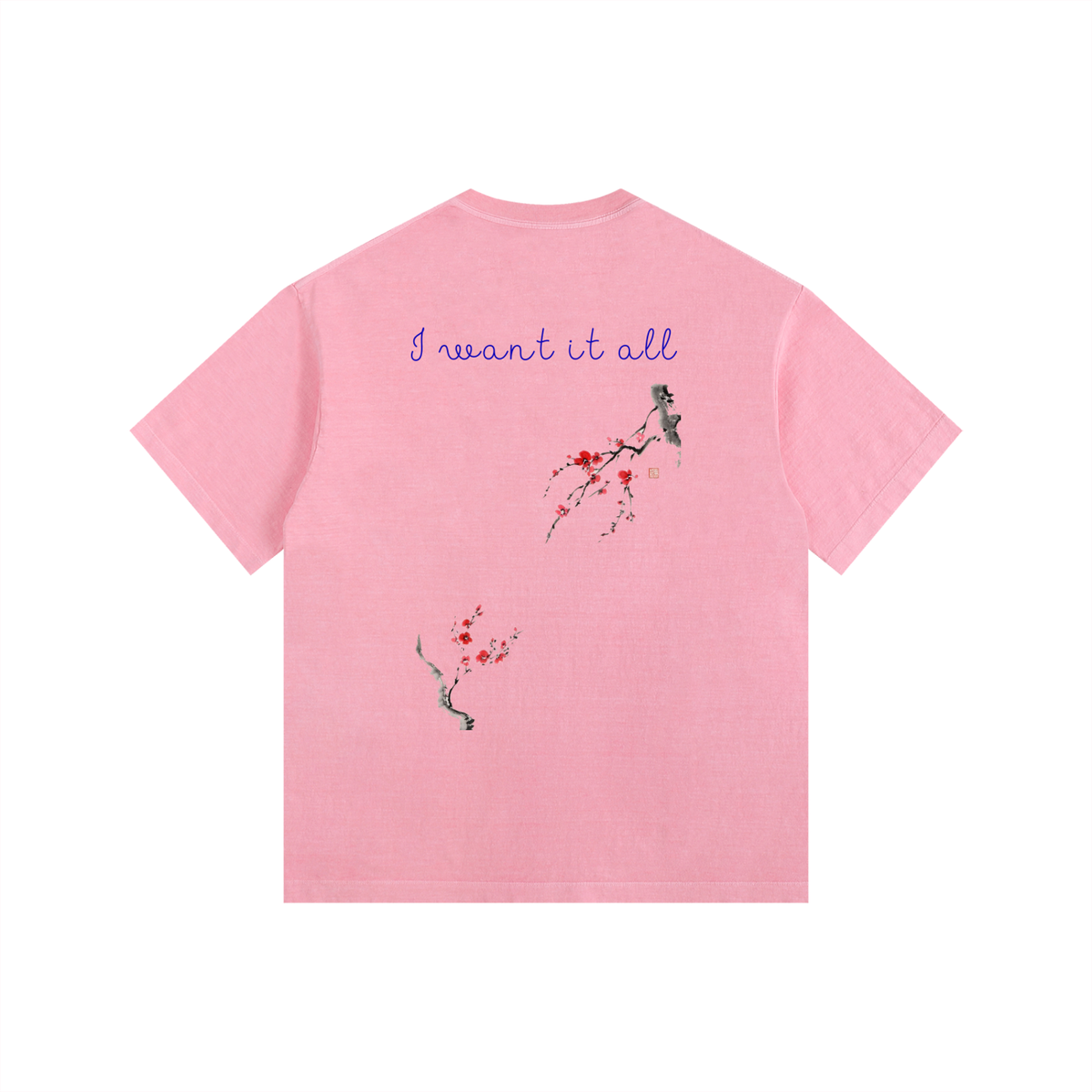 Vintage Washed Oversized Cotton T-Shirt