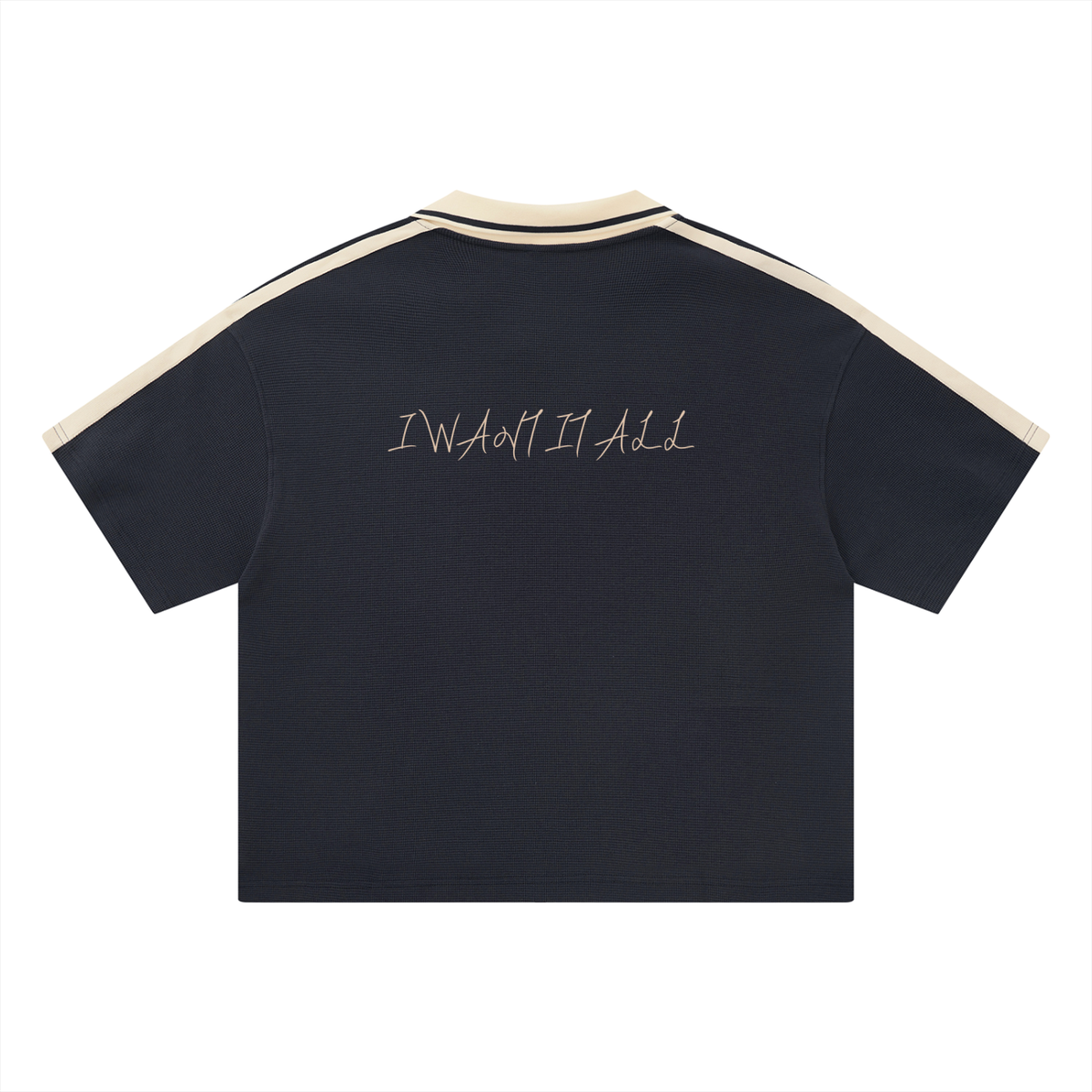 Unisex Color Block Polo Shirt