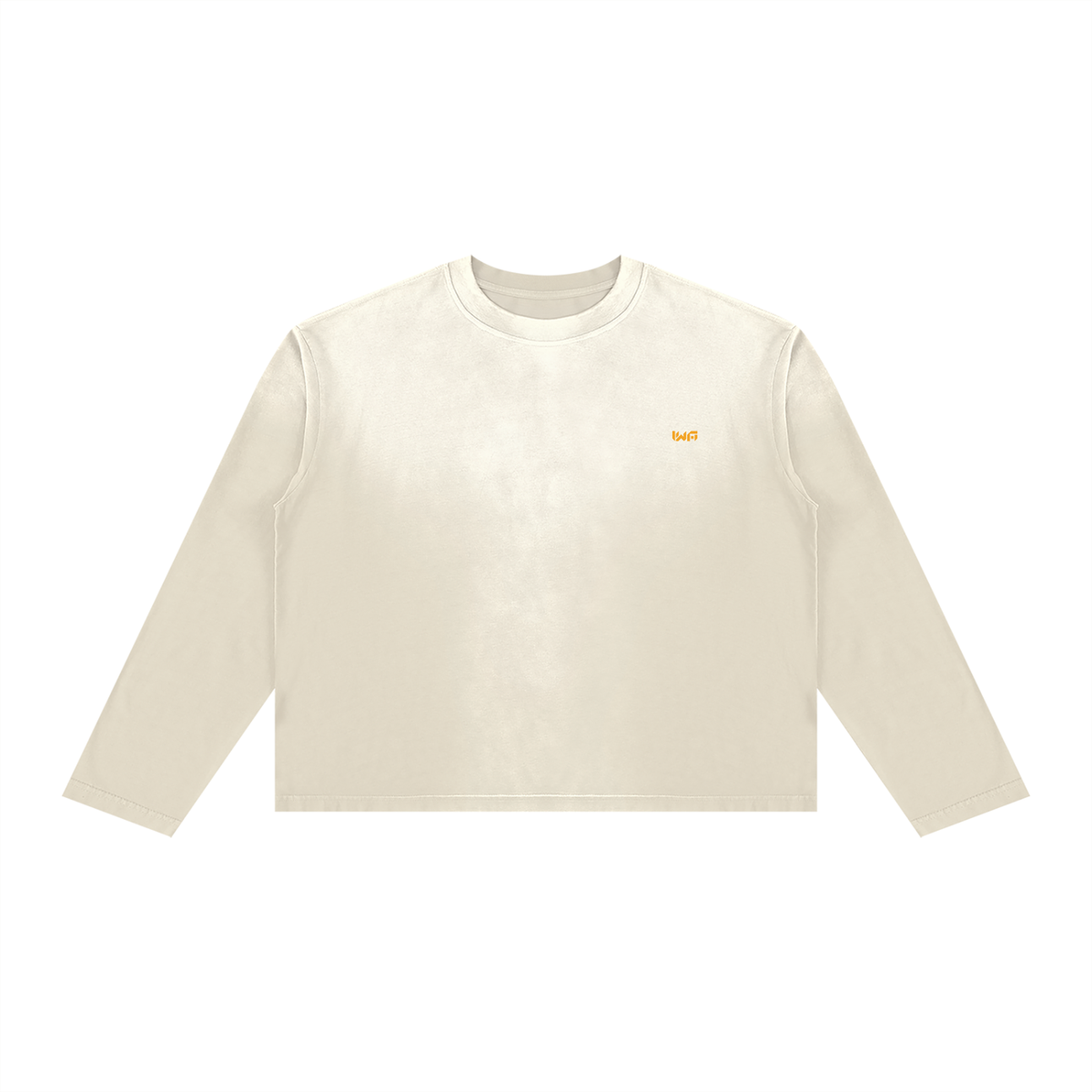 Unisex Sunfade Boxy Long Sleeve T-Shirt