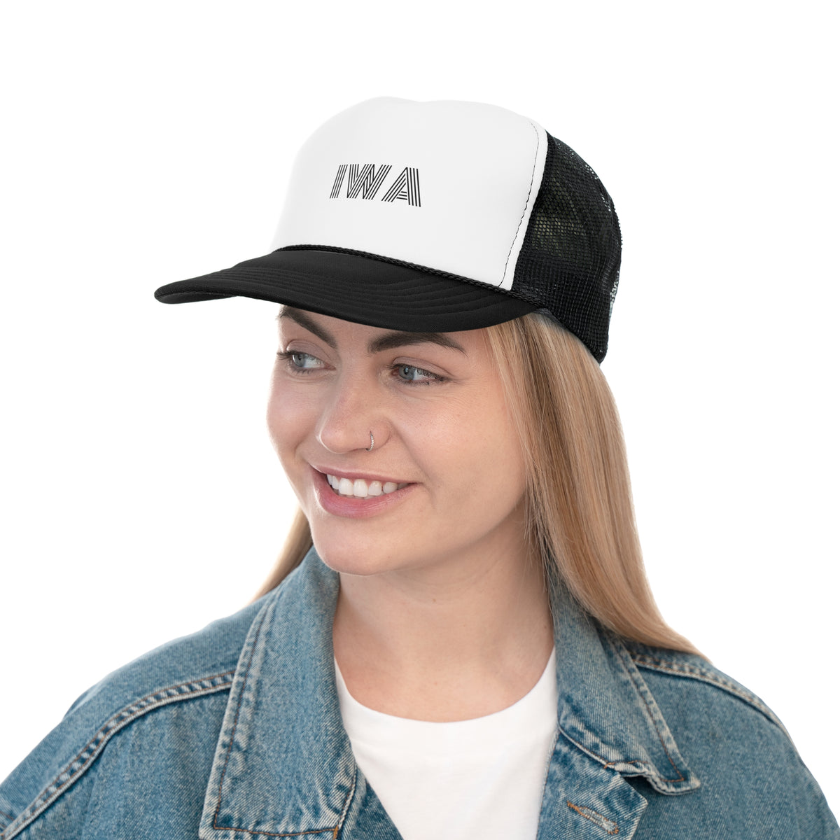 Custom Text Trucker Cap - Personalize Your Style