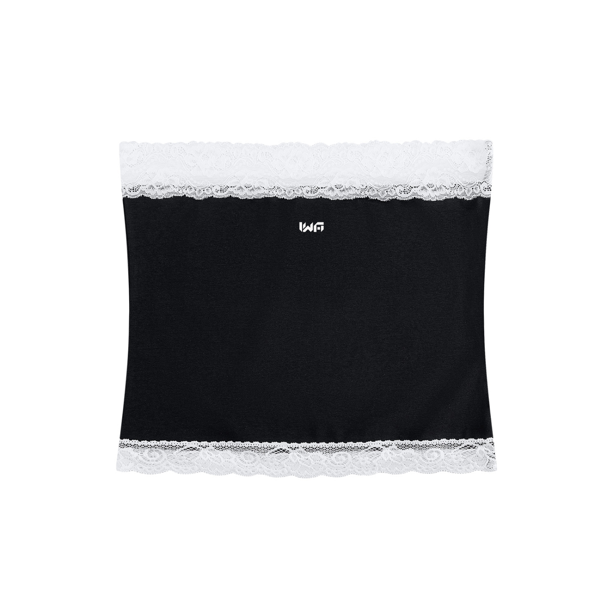 Women's Cropped Paneled Tube Top
