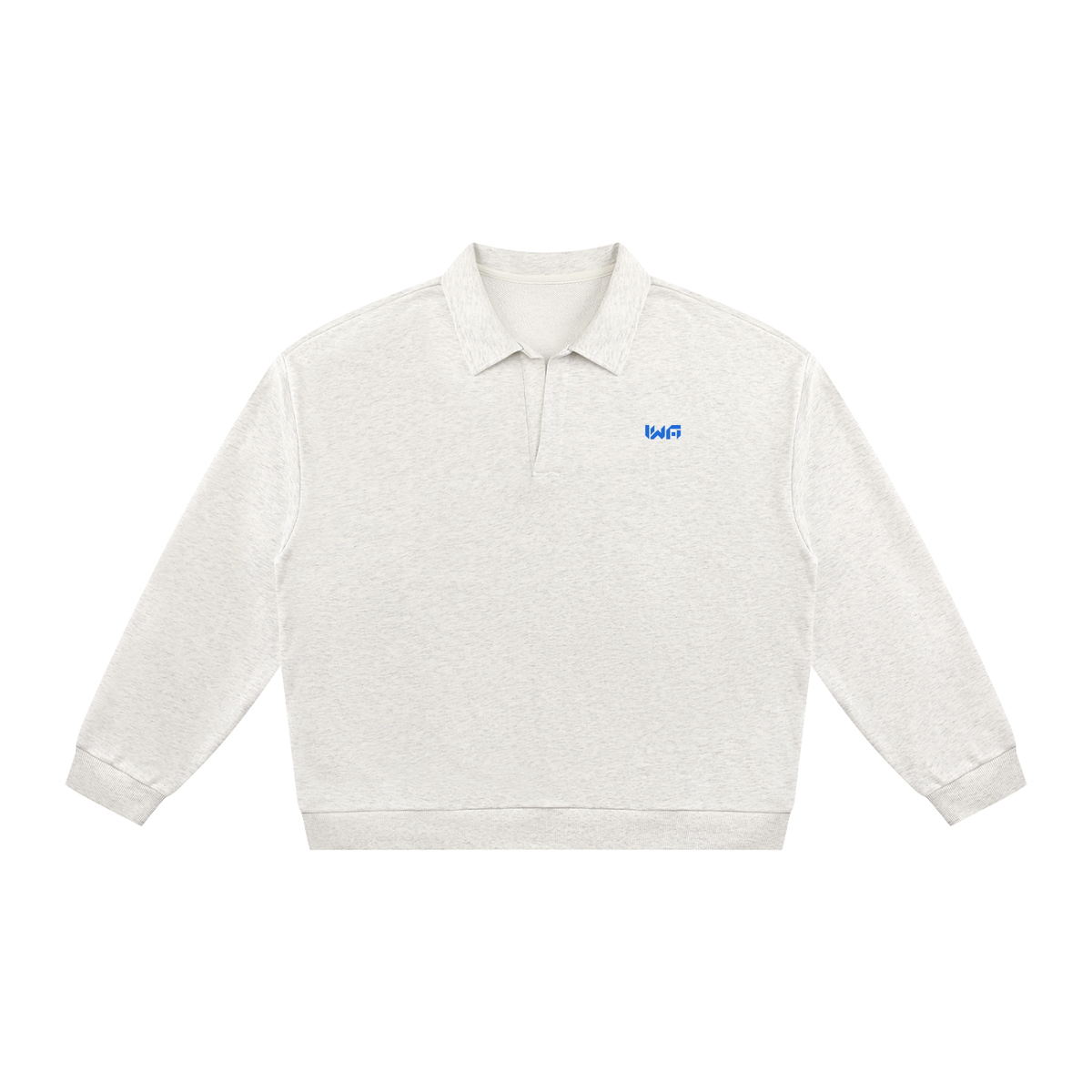 Unisex Oversized Collared Sweatshirt