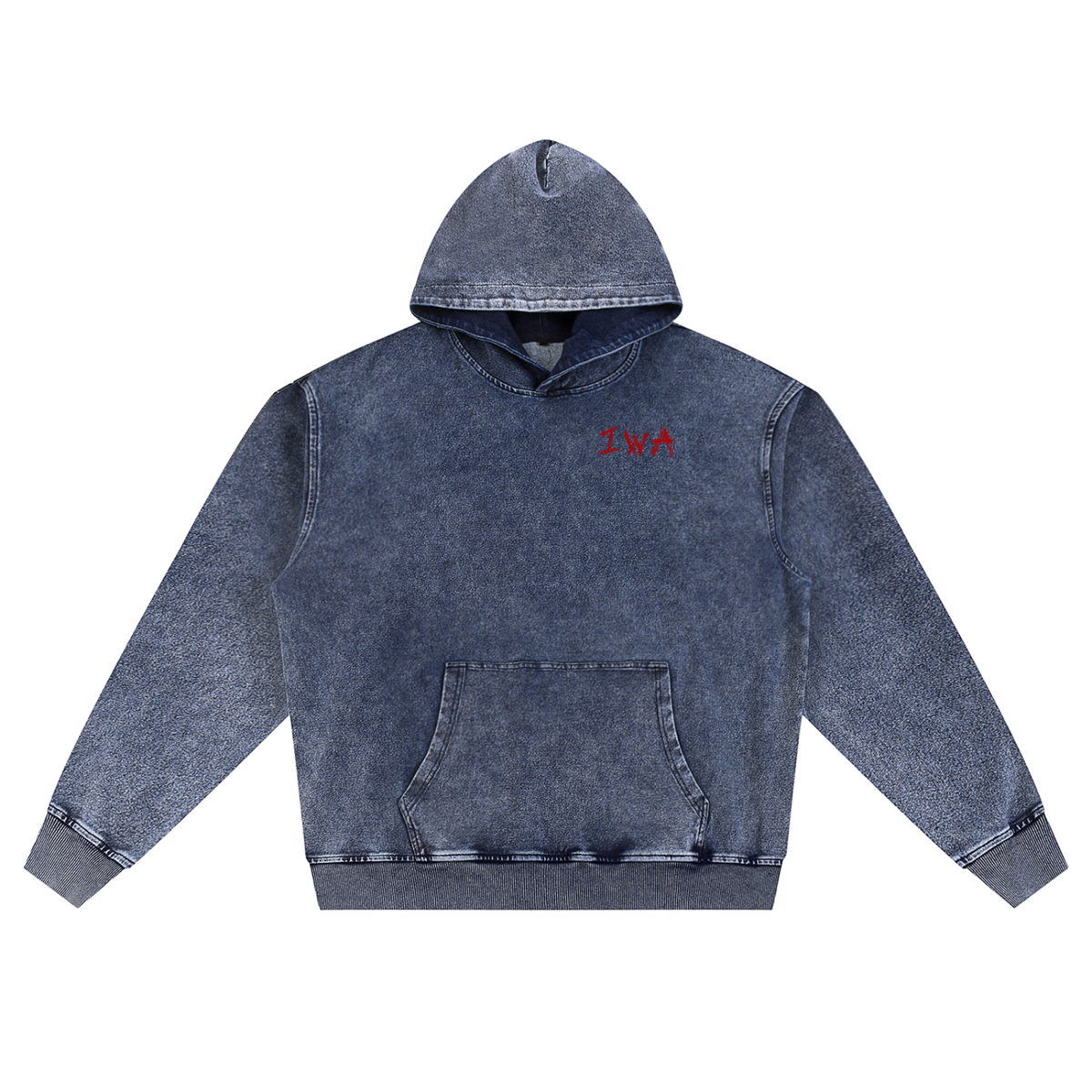 Snow Wash Oversized Hoodie