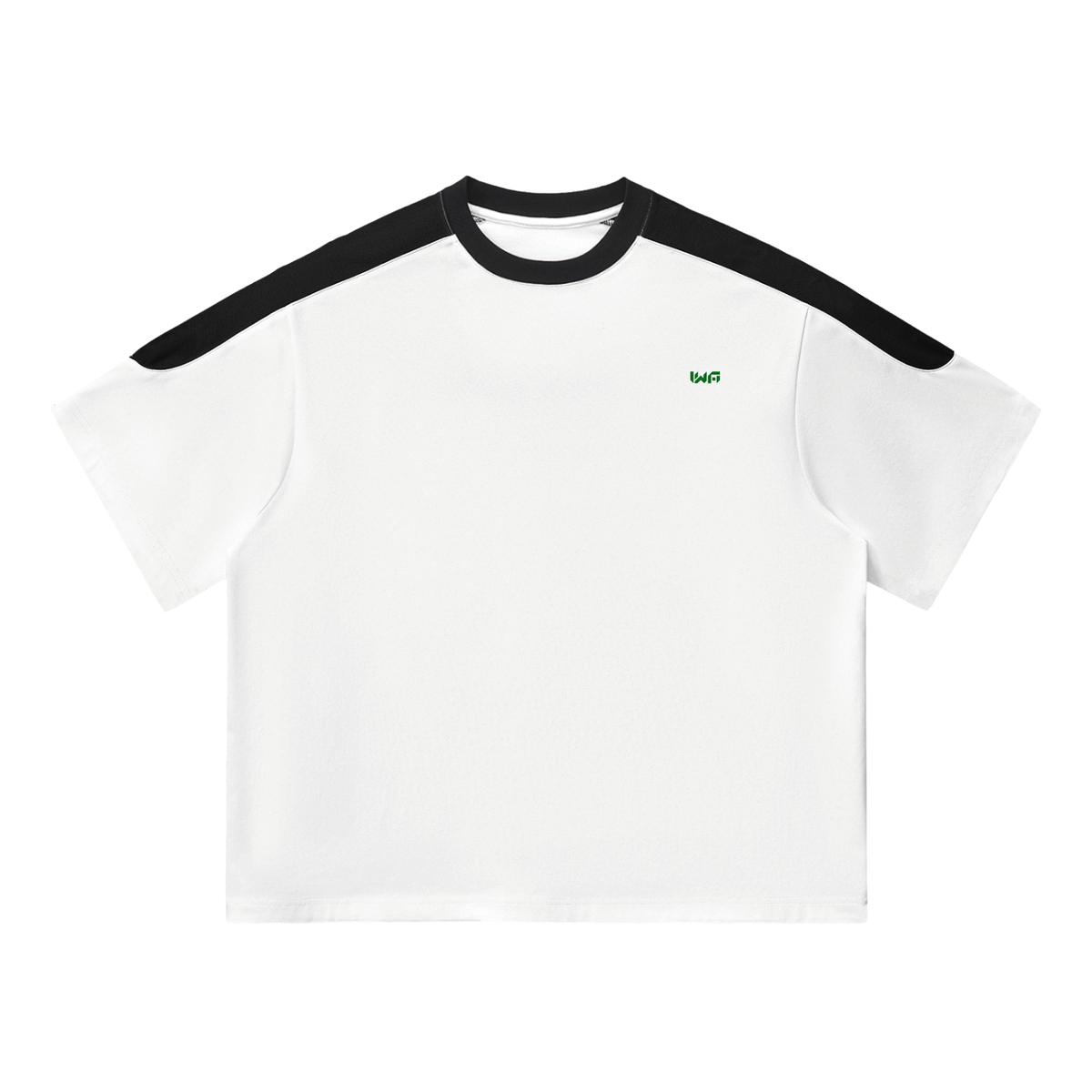 Unisex Color Block Oversized T-Shirt