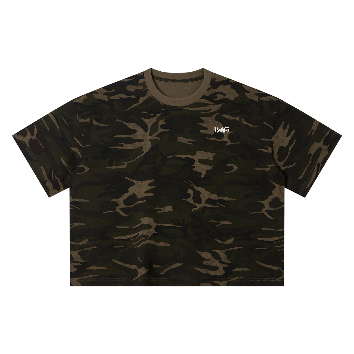 Unisex Camo Boxy T-Shirt