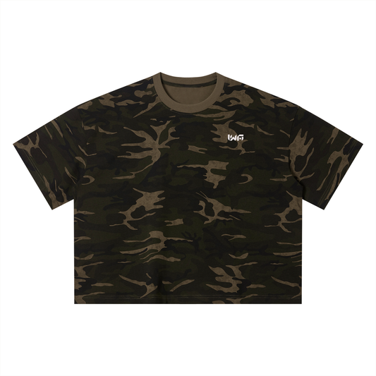 Unisex Camo Boxy T-Shirt