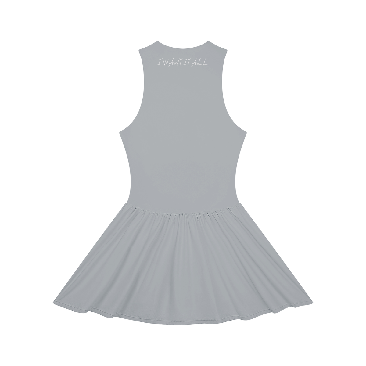 Women’s Ruched Sleeveless Full-Zip Dress