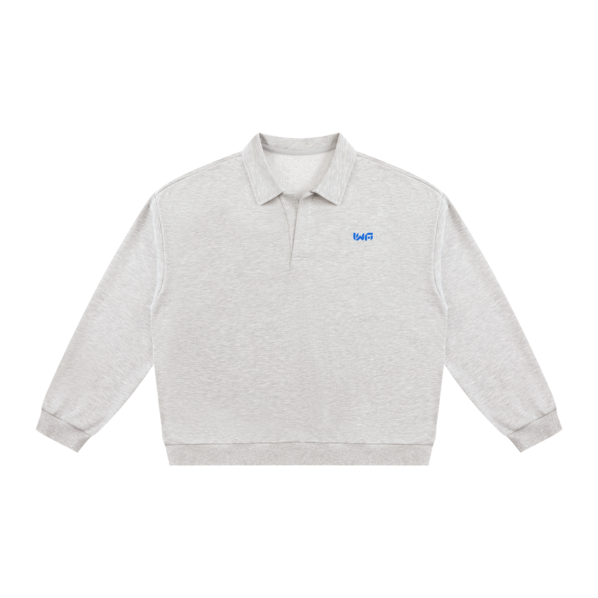 Unisex Oversized Collared Sweatshirt