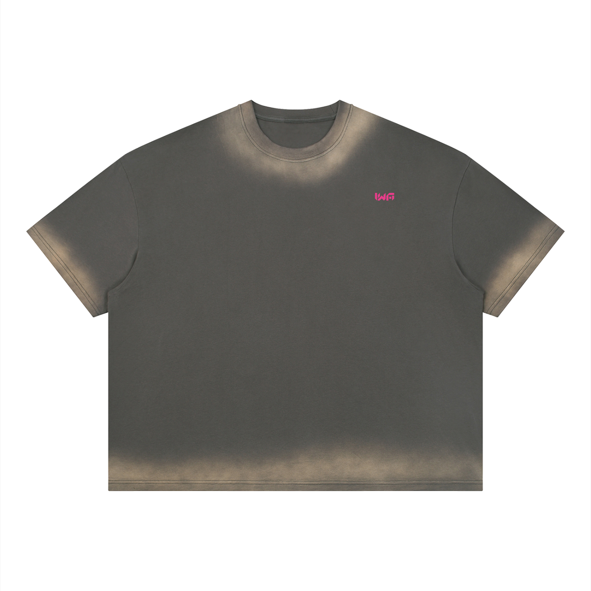 Unisex Boxy Sunfade Vintage Wash T-Shirt