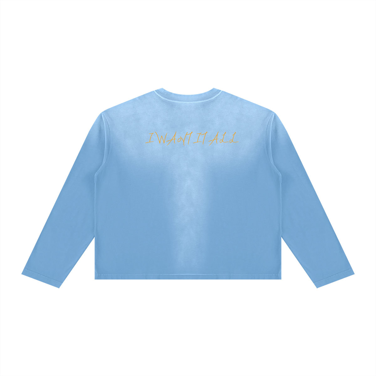 Unisex Sunfade Boxy Long Sleeve T-Shirt