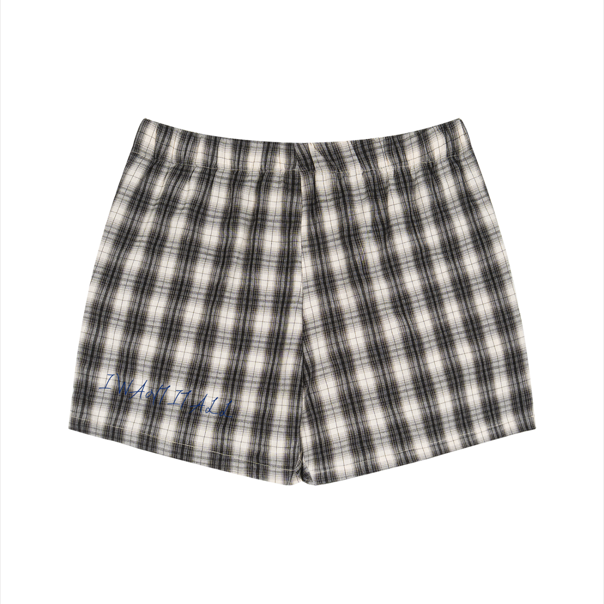 Unisex Plaid Shorts