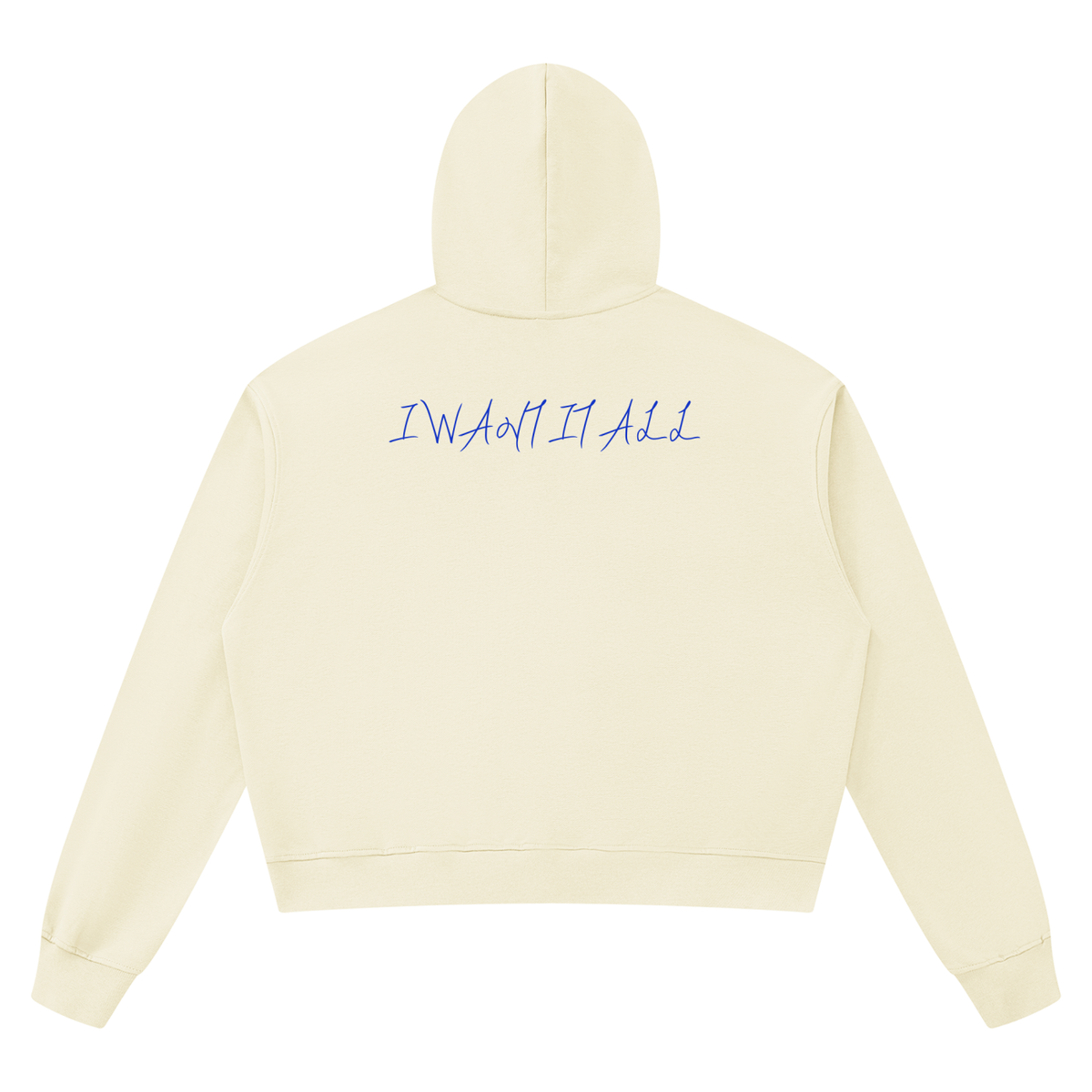 Unisex Boxy Raw Edge Hoodie
