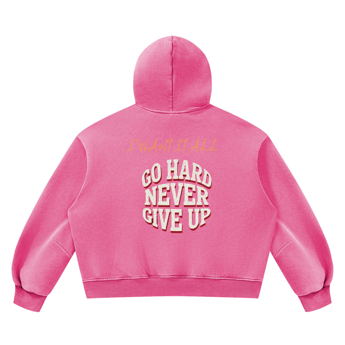 Unisex Vintage Wash Boxy Fleece Hoodie