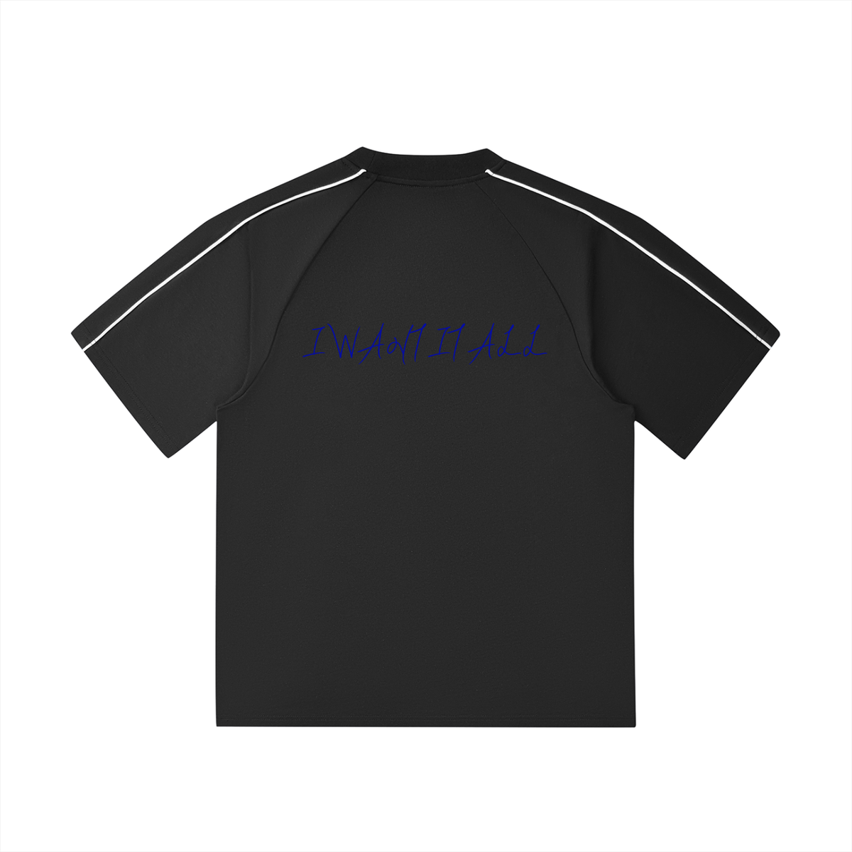 Contrast Stitch Raglan T-Shirt