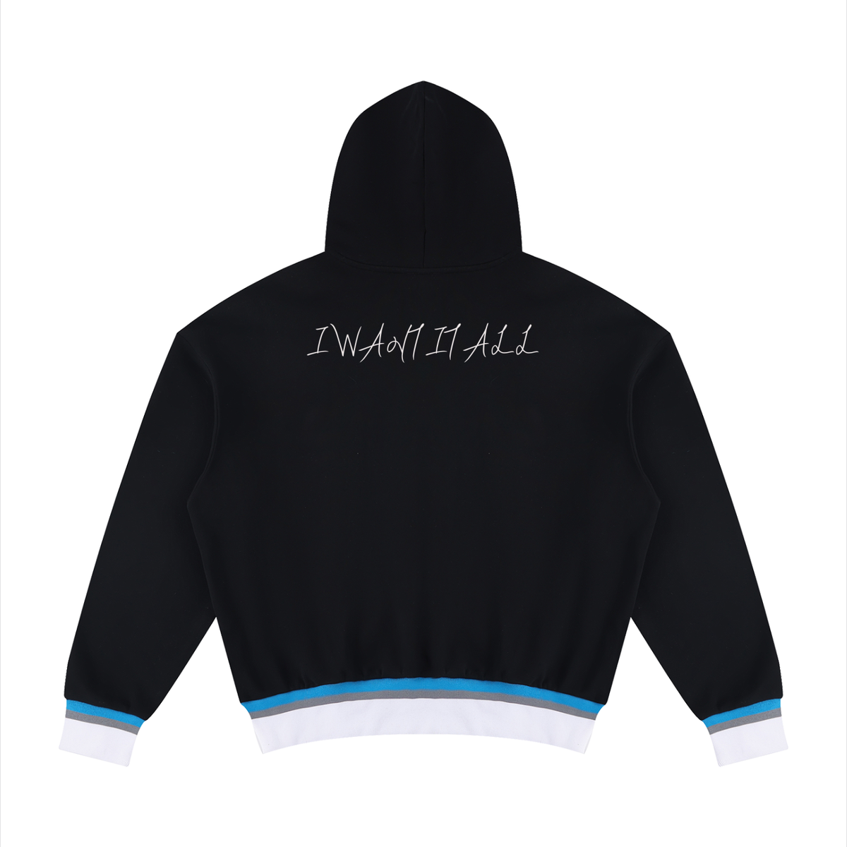 Unisex Oversized Color Block Boxy Hoodie