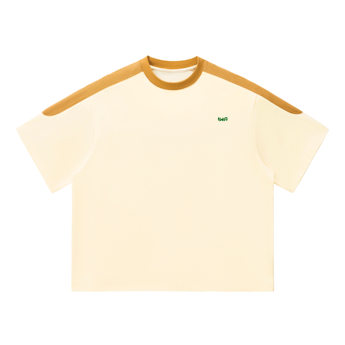 Unisex Color Block Oversized T-Shirt
