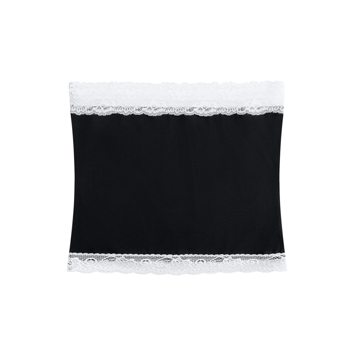 Women's Cropped Paneled Tube Top