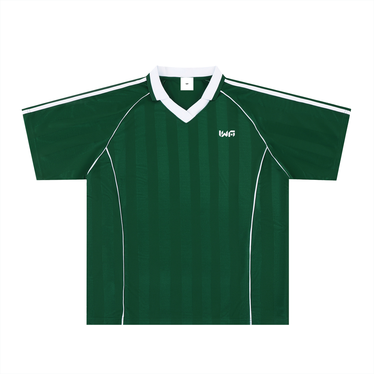 Shadow Stripe Collared Soccer Jersey