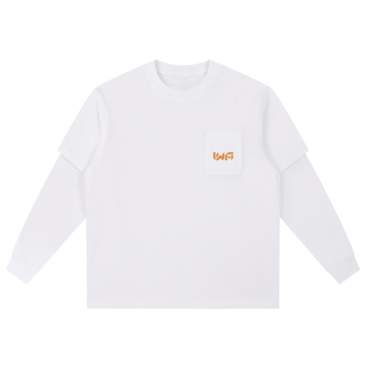 Layered Long Sleeve Oversized Tee