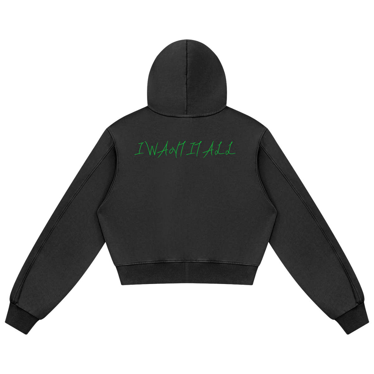 Women's Mineral Wash Full Zip Hoodie