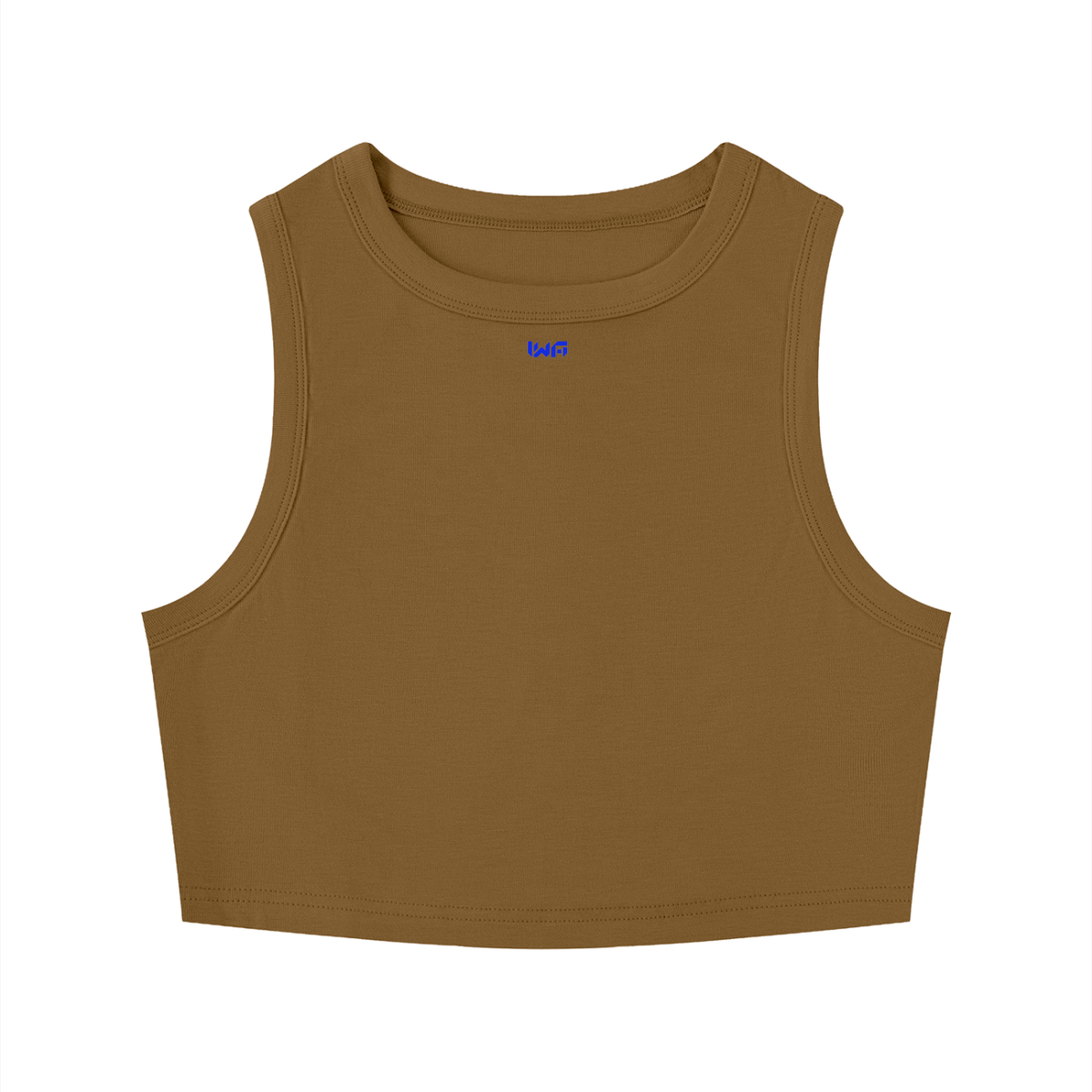 Women's Tight Crewneck Crop Tank Top