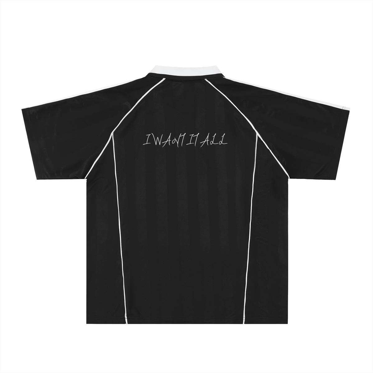 Shadow Stripe Collared Soccer Jersey