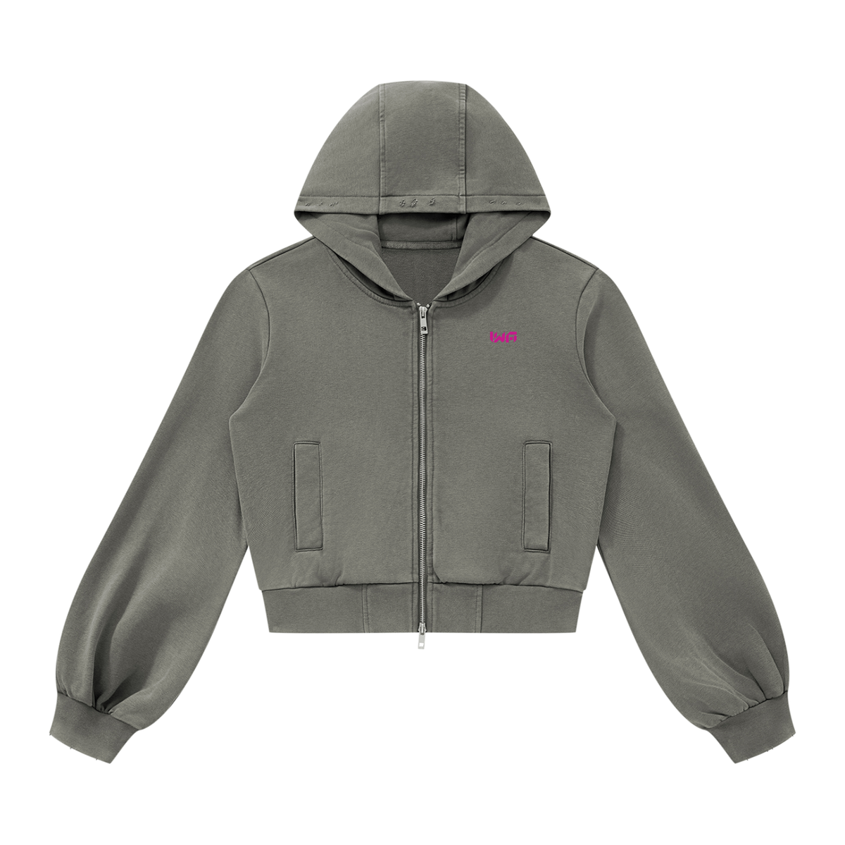 Women’s Vintage Wash Full Zip Hoodie