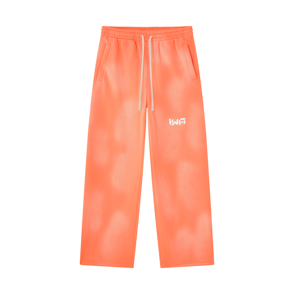 Unisex Sunfade Wide Leg Fleece Sweatpants