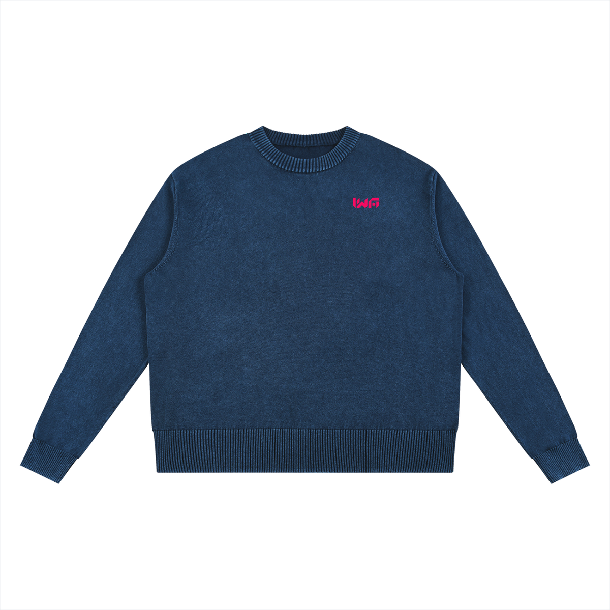 Mineral Wash Oversized Sweater