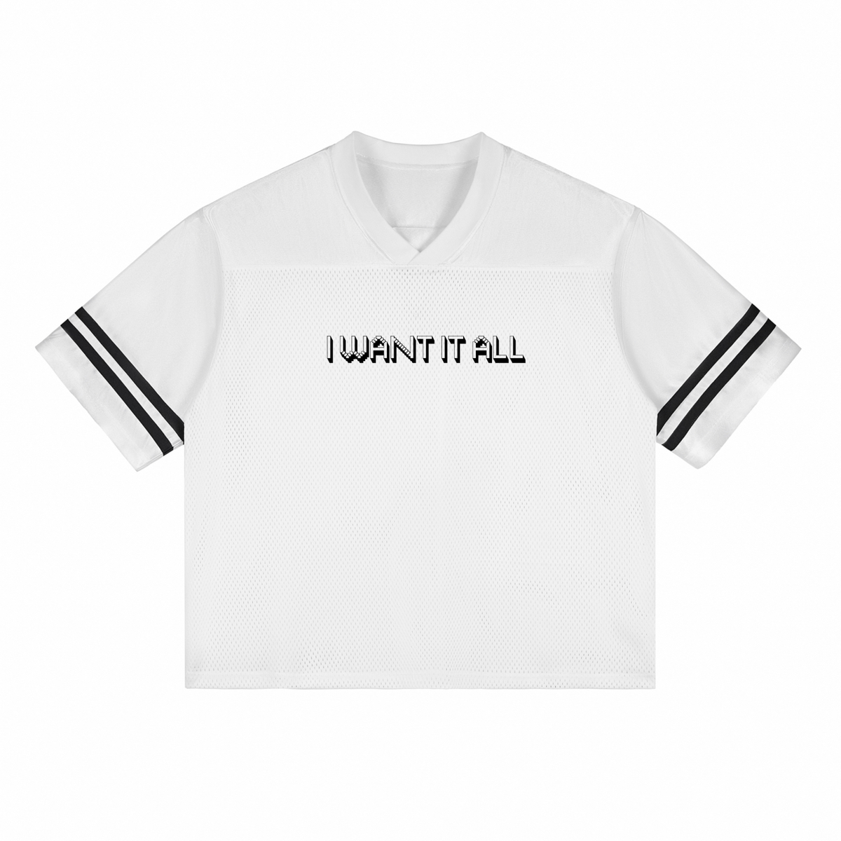 Taped Mesh T-Shirt