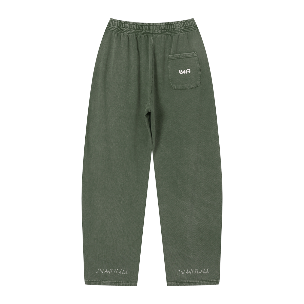 Unisex Vintage Wash Loose Sweatpants