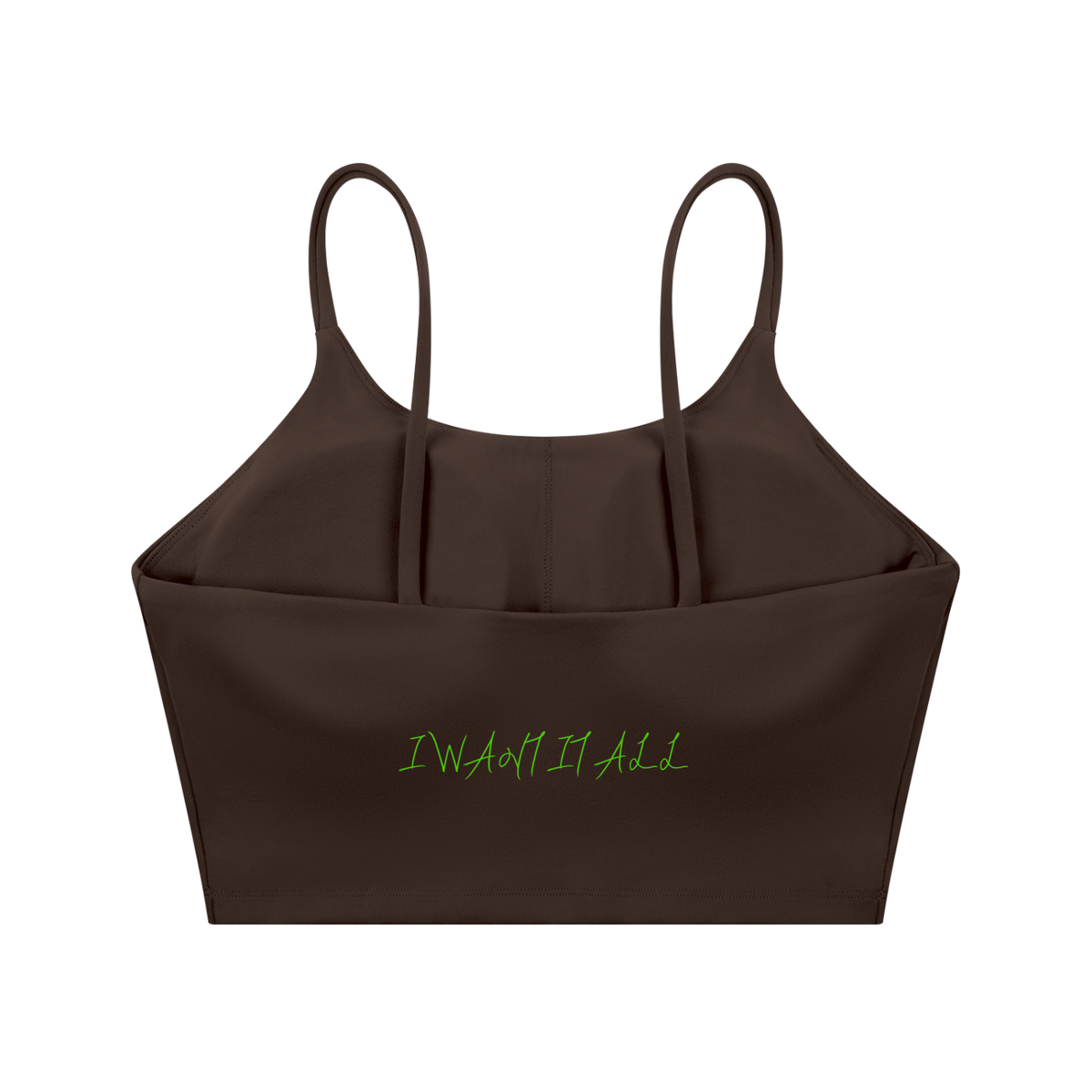 Spaghetti Strap Yoga Sports Bra