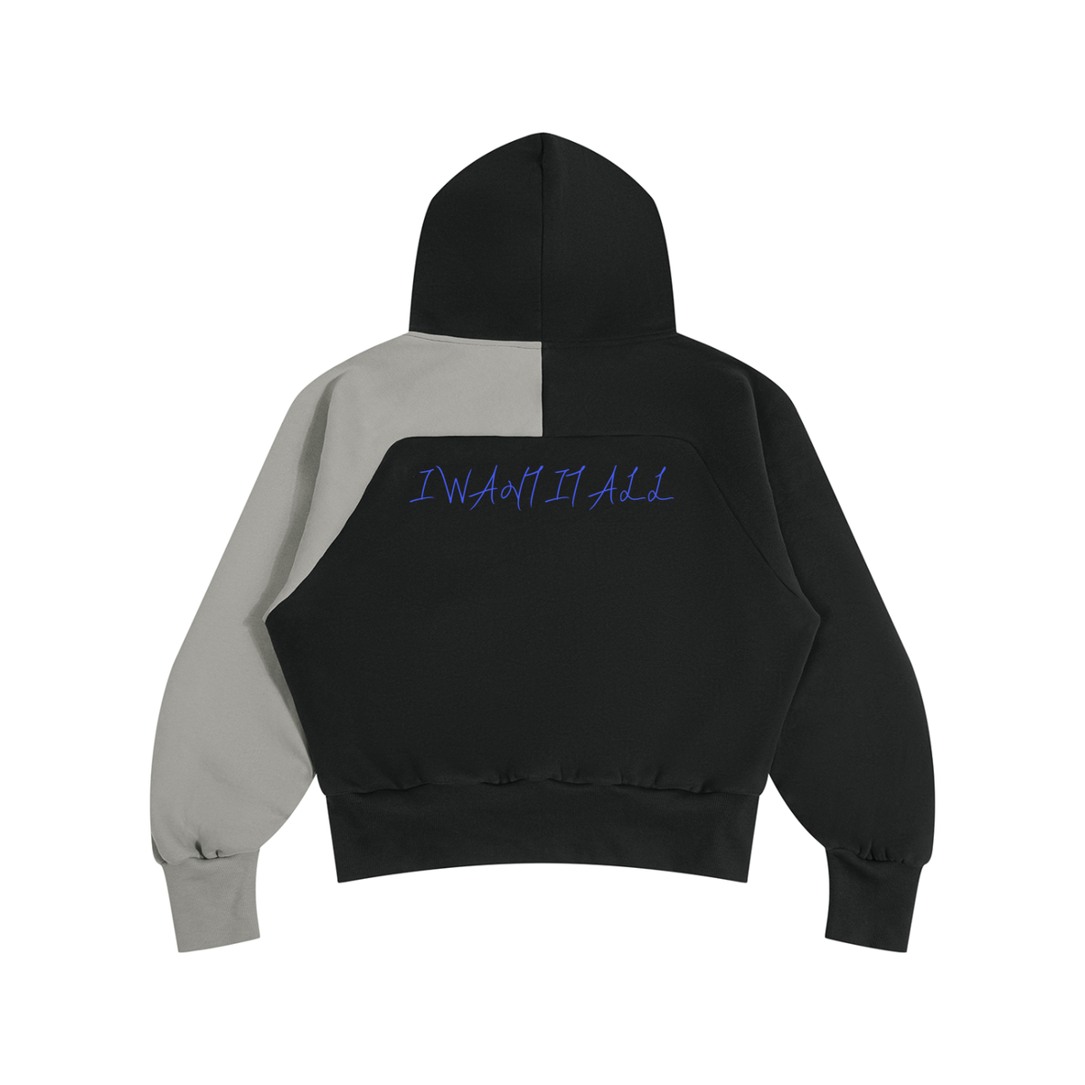 Unisex Color-Block Fleece Hoodie