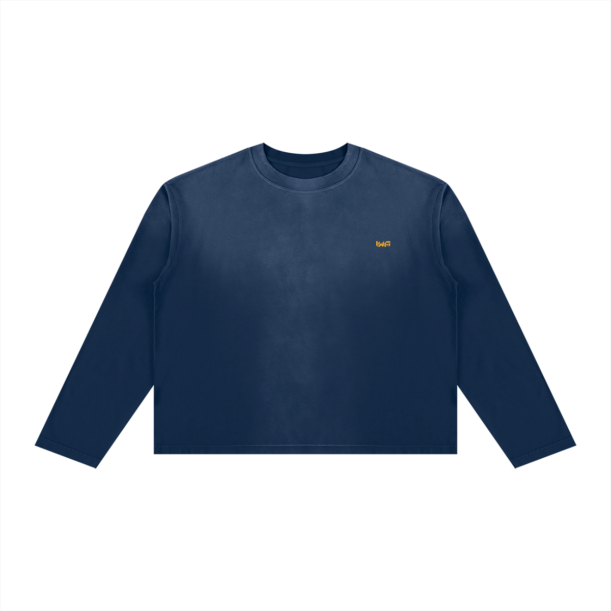 Unisex Sunfade Boxy Long Sleeve T-Shirt