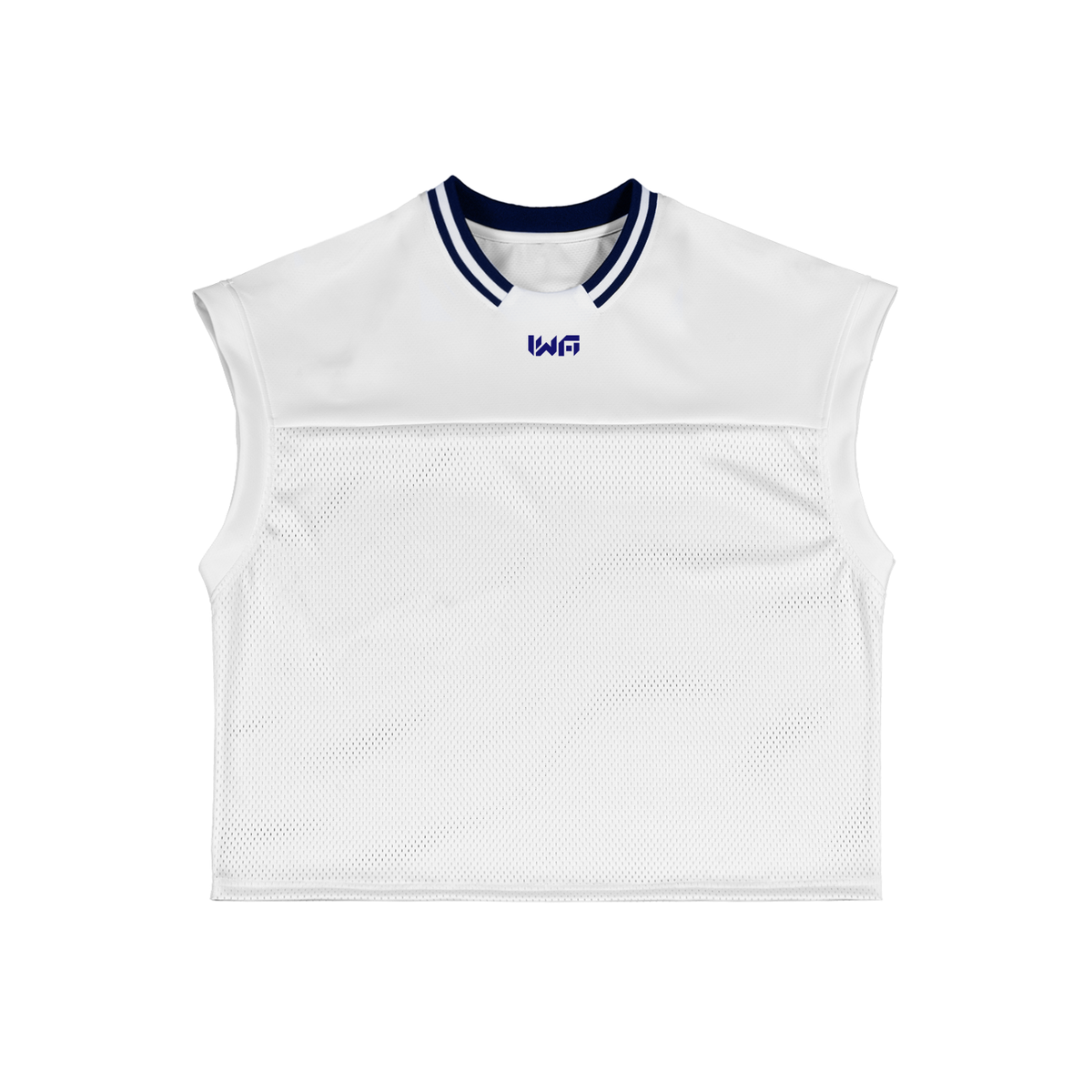 Loose Sleeveless Mesh T-Shirt