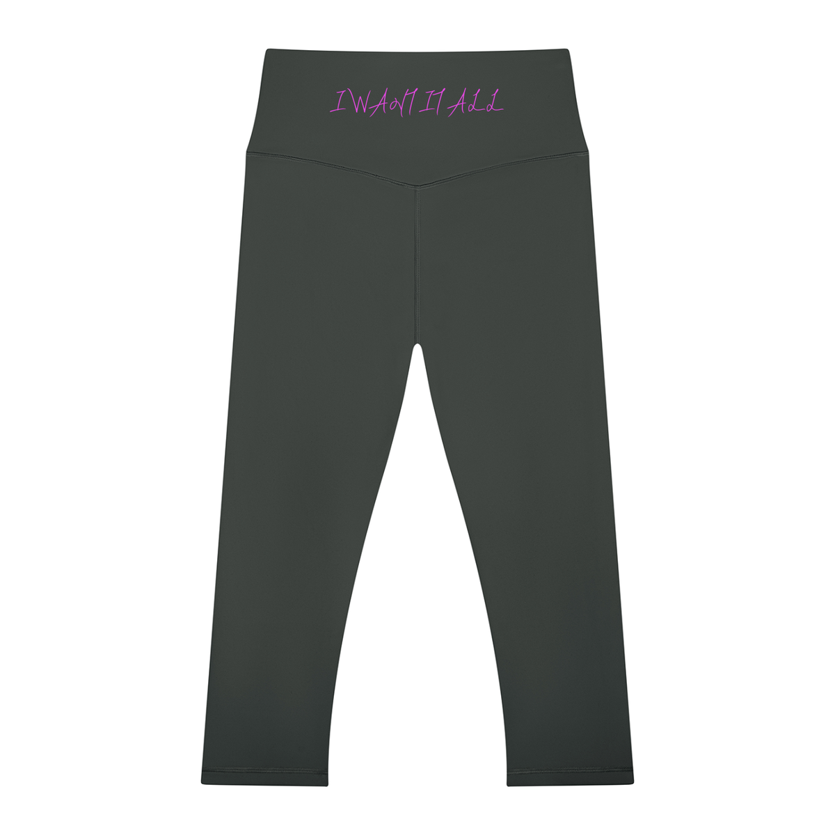 Women's High Waisted Yoga Capri Leggings