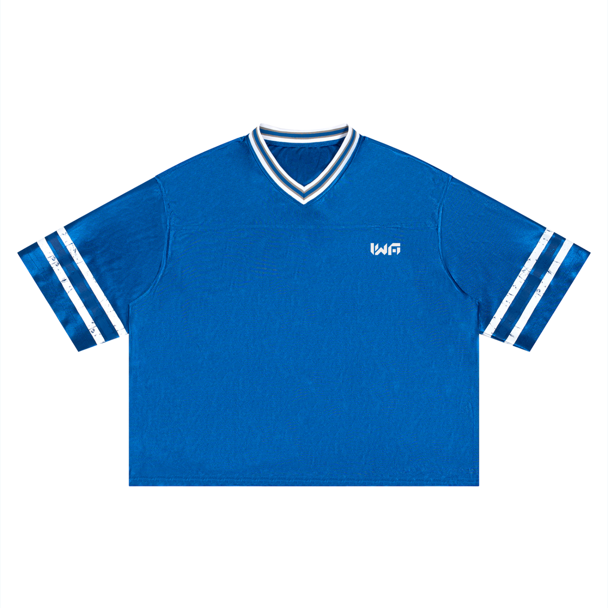 Unisex Boxy Striped Soccer Jersey