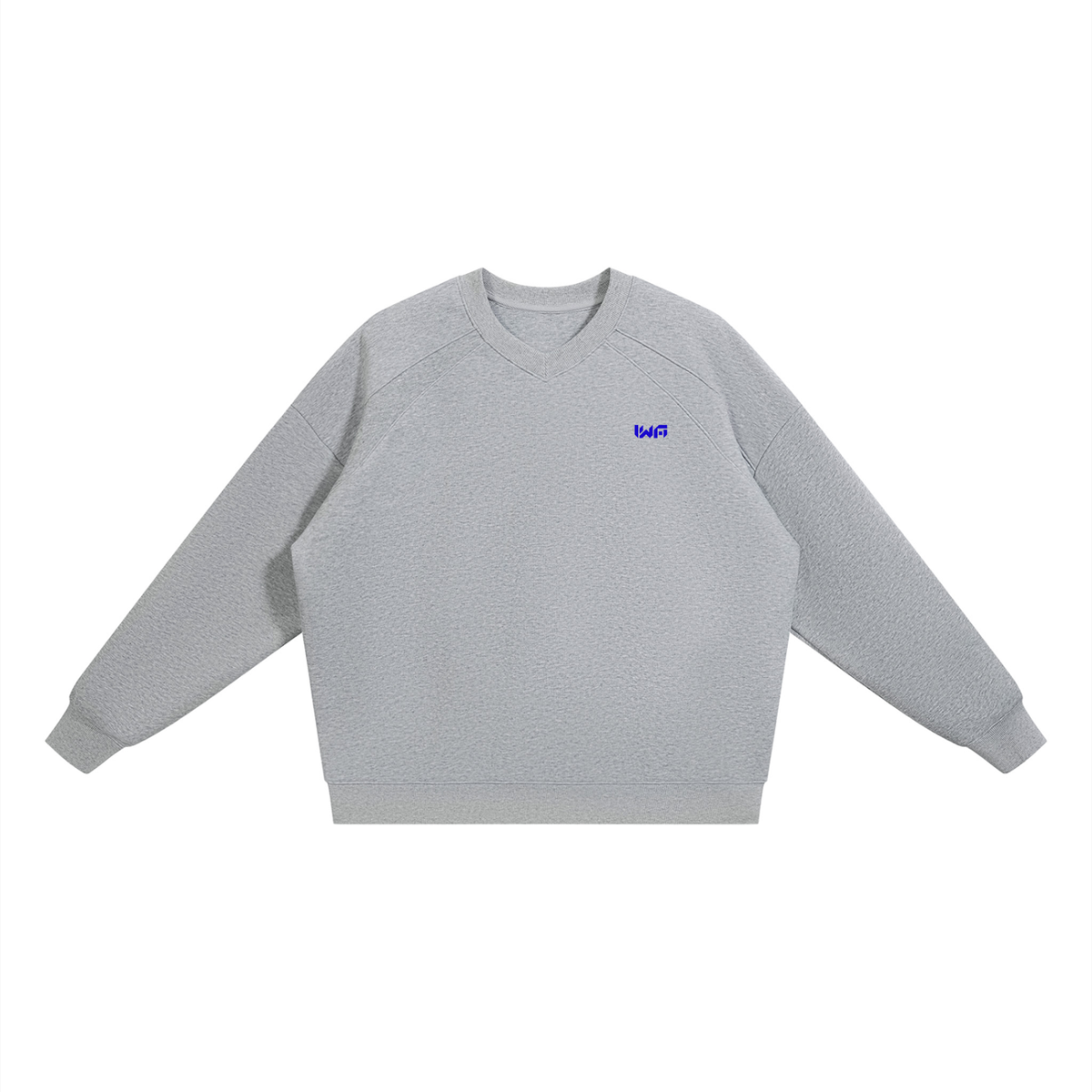 Unisex Oversized V-Neck Sweatshirt