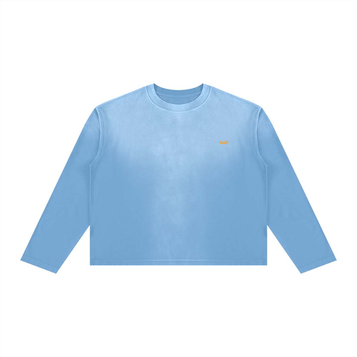 Unisex Sunfade Boxy Long Sleeve T-Shirt