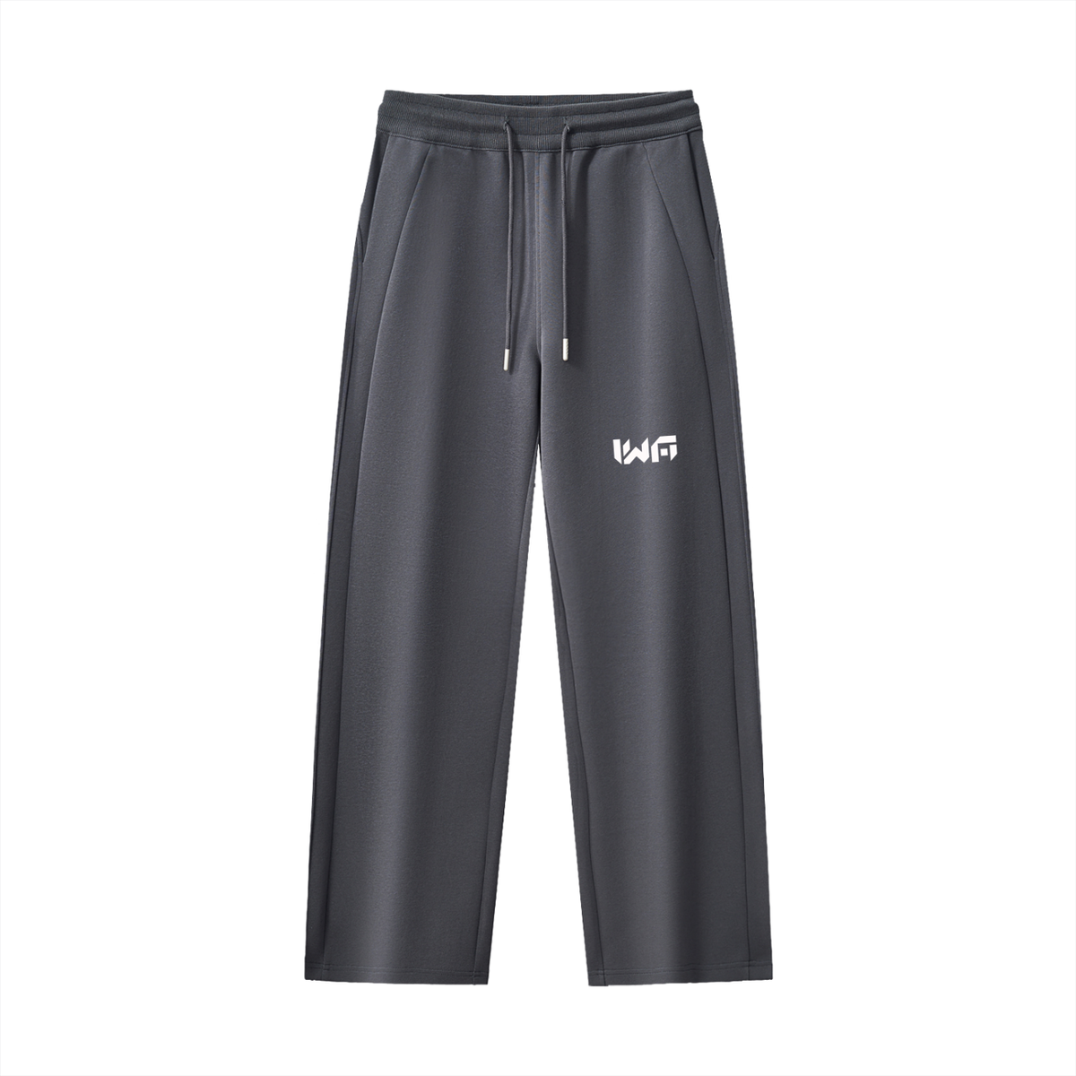 Essential Drawstring Straight-Leg Sweatpants