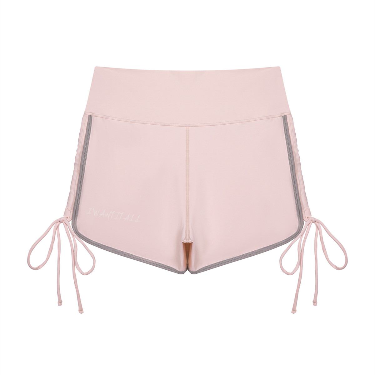 Women’s Color Block High Waisted Yoga Shorts